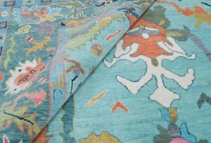 Pastel Tribal Garden Hand-Tufted Wool Rug